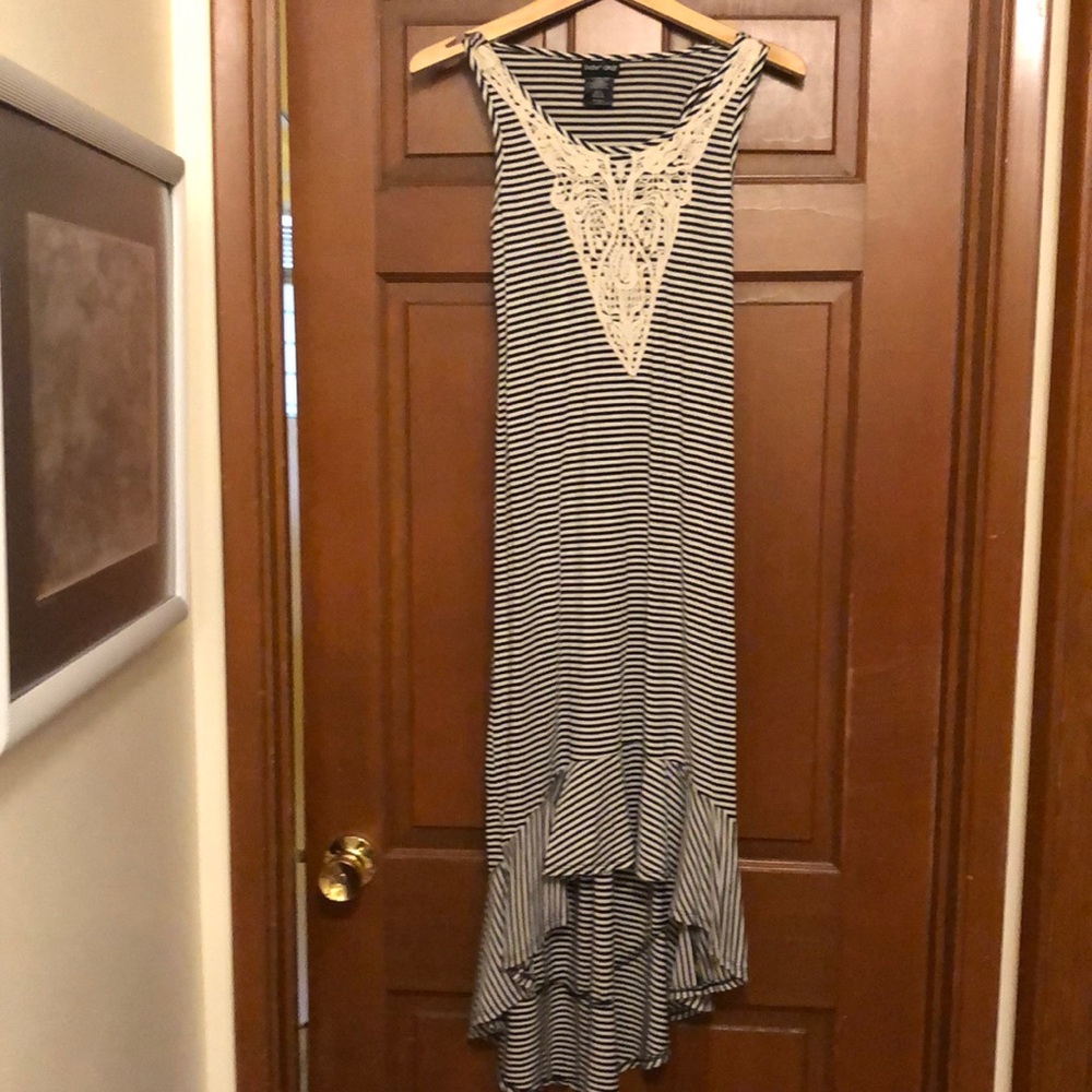 Paper doll high-low dress, size 16